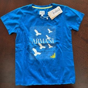 Armani Junior t-shirt NWT size 7A
